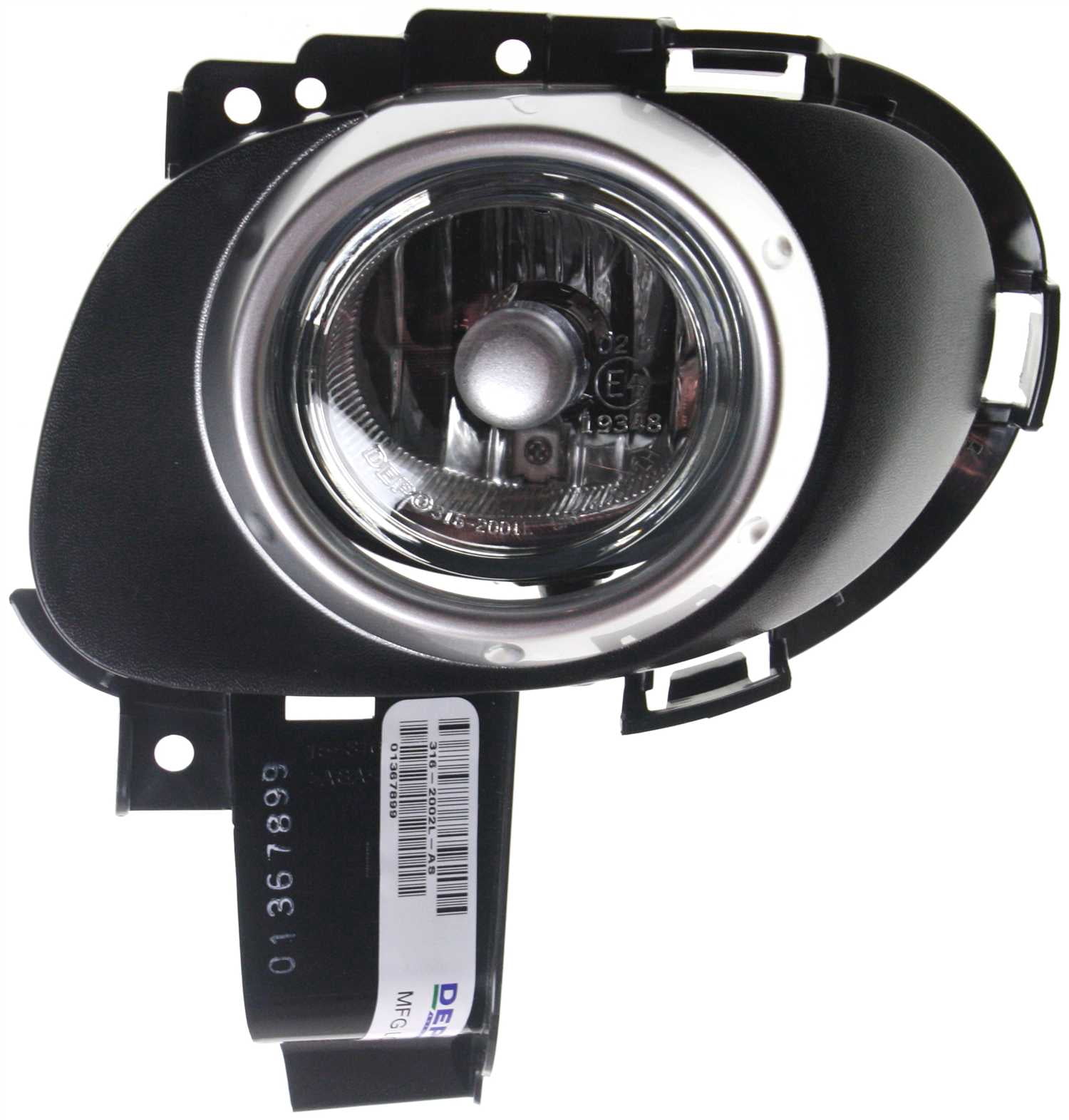 Replacement M107542 Fog Light Compatible with 2004-2006 Mazda 3 Front, Left Driver With bulb(s)
