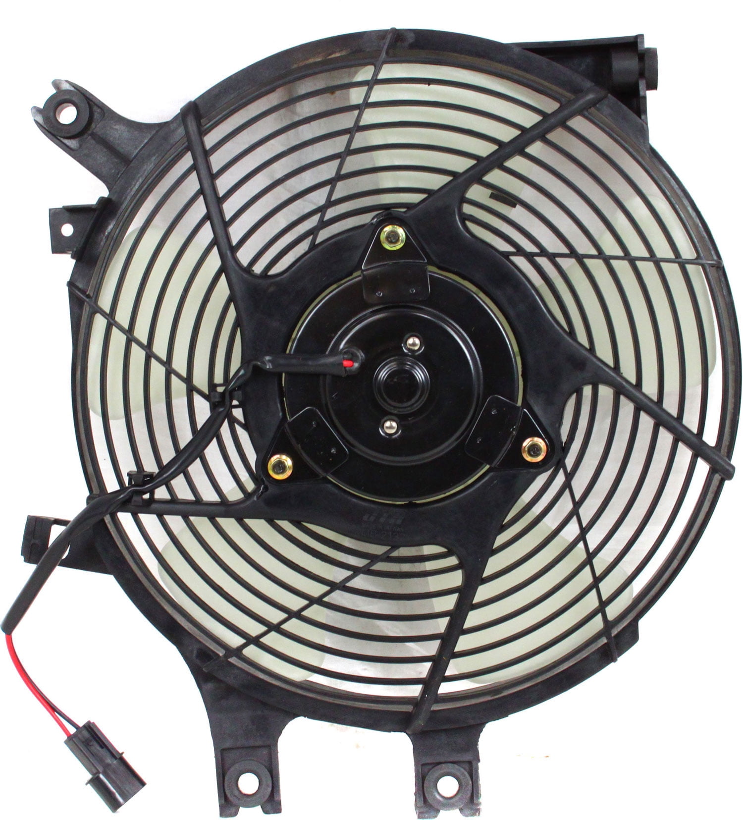 Replacement M190928 Cooling Fan Assembly Compatible with 1998-2004 Mitsubishi Montero Sport A/C Condenser