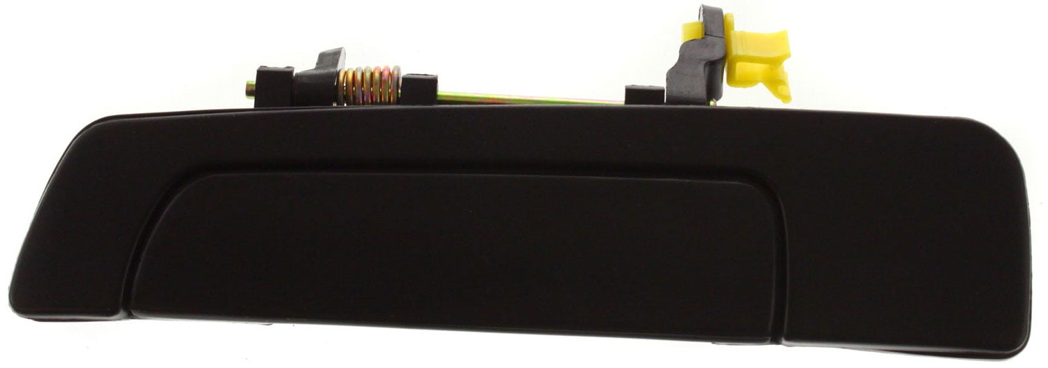 Replacement M491304 Exterior Door Handle Compatible with 1999-2003 Mitsubishi Galant 1997-2001 Mirage Rear, Left Driver Smooth Black