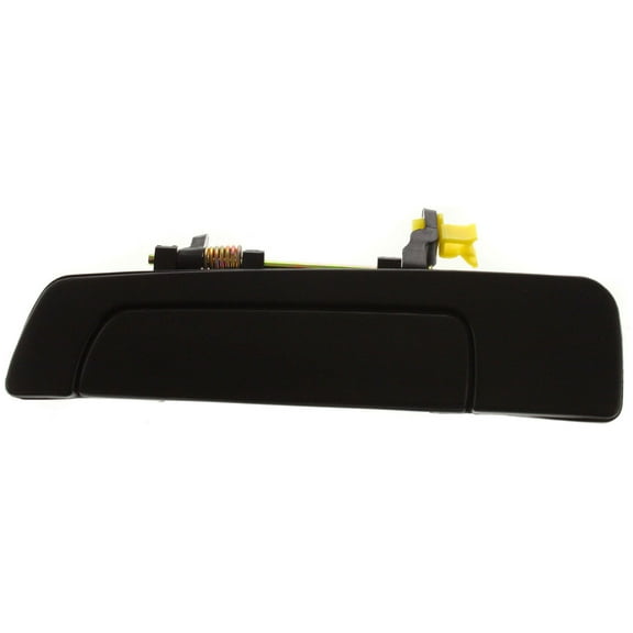 Replacement M491304 Exterior Door Handle Compatible with 1999-2003 Mitsubishi Galant 1997-2001 Mirage Rear, Left Driver Smooth Black