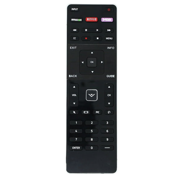 Replacement D65U173-D2 Dual Side Remote Control for VIZIO TV - Compatible with XRT500 VIZIO TV Remote Control