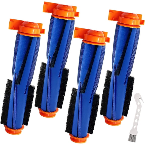 Replacement Main Brush Compatible with Shark AI AV2501S AV2511AE RV2610WA AV2310AE RV2310AE RV2300S Matrix AI Ultra 2-in-1 Robot Vacuum 4 Pack