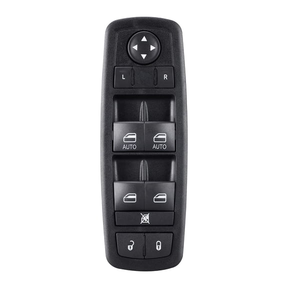 Replacement Master Power Window Switch Driver Side, Compatible with 2012-2020 Dodge Journey, 2013-2014 Dodge Charger, 2012-2014 Chrysler 300, Door Lock Switch - 68139805AD, 68139805AA