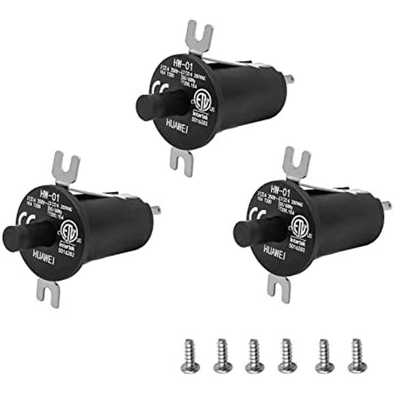 Replacement for Masterbuilt Hopper Lid/Door Switch Kit Part 3-Piece, Compatible with Masterbuilt Gravity Series 560/800/1050 XL & Digital Charcoal Grill + Smokers$$Garden & Patio