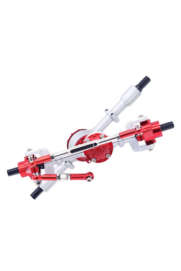 Replacement Metal Front & Rear Axle Kit for WPL C14 C24 B14 B24 B16 B36 1/16 RC Car