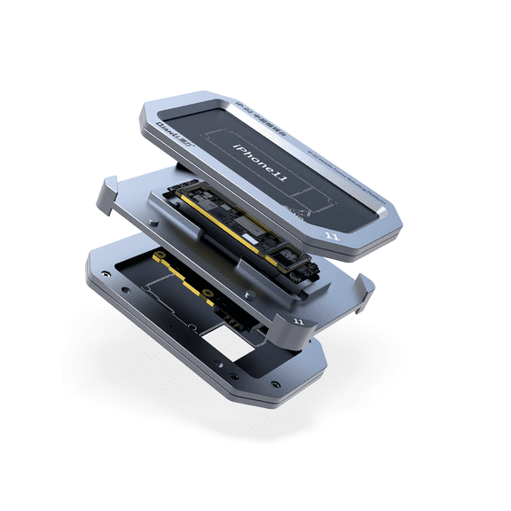 Replacement Metal Middle Frame Reballing Platform (IP-02) For iPhone 11 / 11 Pro / 11 Pro Max (Qianli)