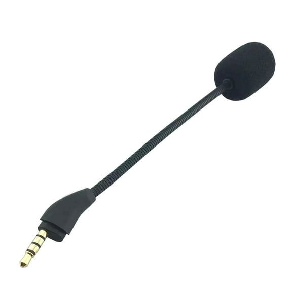 Replacement Mic for Cloud III Gaming Headset Noise Reduction Headset 3.5mm Detachable Headsets Microphone Replacement