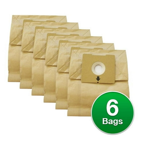 Replacement Micro Filtration Paper Vacuum Bag for Bissell Zing 4122 Vacuums - 2 Pack