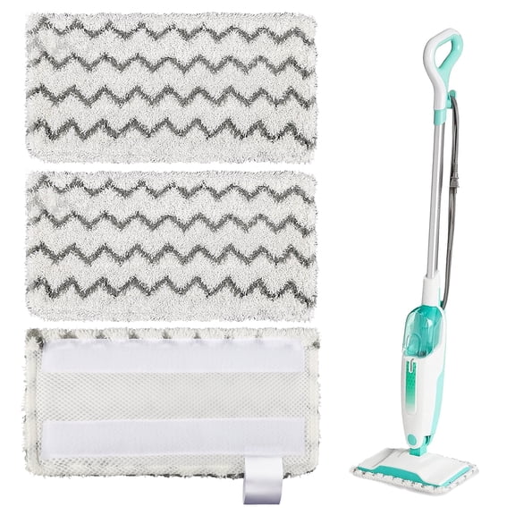 Replacement Microfiber Mop Pads Refills for Shark Steam Mop Hard Floor Cleaner, Model S1000, S1000A, S1000C, S1000WM, and S1001C
