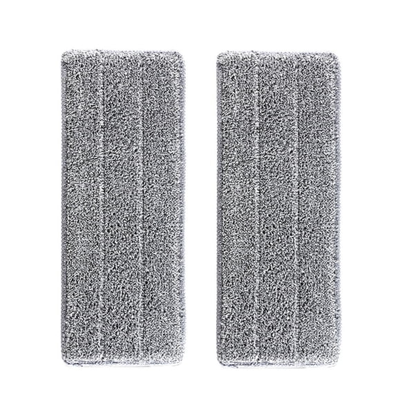 Replacement Microfiber Washable Spray Mop Pad, Wenini 33x12cm Household Mop Cleaning Pad for Floor, Reusable Microfiber Mop Head for Kitchen Bathroom Hardwood with Easy Wash Design