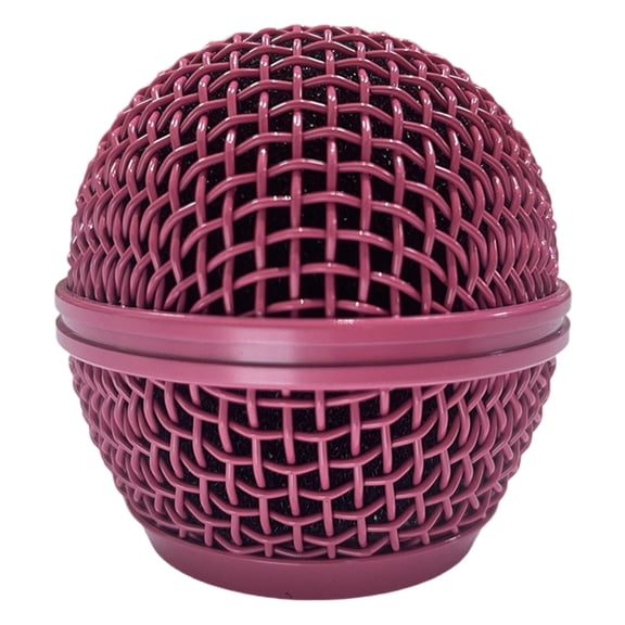 Replacement Microphones Grille Head with Build-in Inner Foam for SM58S SM58LC