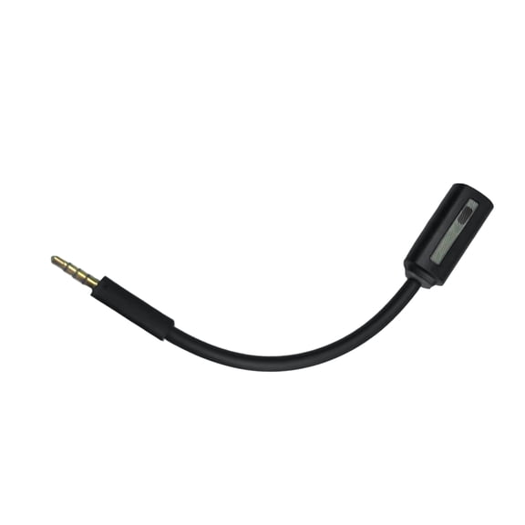 Replacement Microphones for 2 Headsets with Adjustable Boom And Stable Signals Transmission