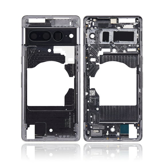 Replacement Mid-Frame Compatible With Google Pixel 7 Pro (Obsidian)