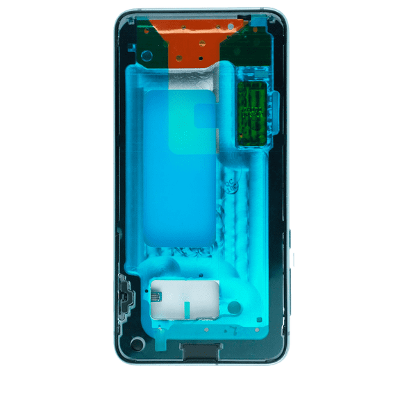 Replacement Mid-Frame Housing Compatible For Samsung Galaxy S10E (With Small Parts) (Prism Green)