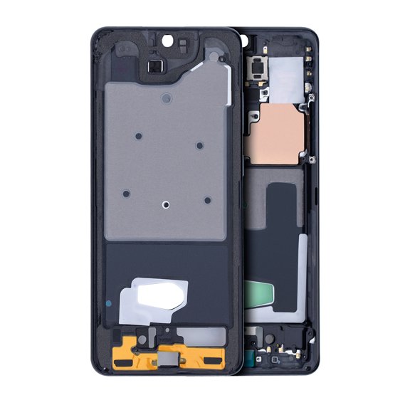 Replacement Mid-Frame Housing Compatible For Samsung Galaxy S20 Ultra (Cosmic Black)
