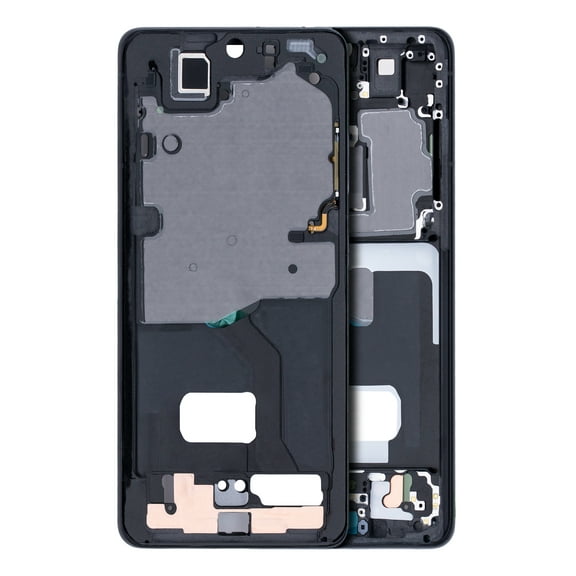 Replacement Mid-Frame Housing Compatible For Samsung Galaxy S21 Ultra (Phantom Black)