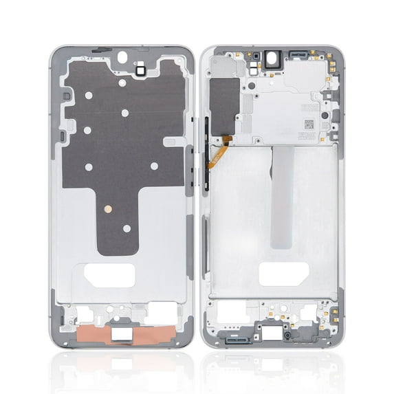 Replacement Mid-Frame Housing Compatible For Samsung Galaxy S22 Plus 5G (International Version) (White)