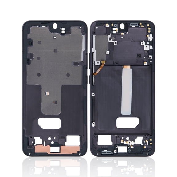 Replacement Mid-Frame Housing Compatible For Samsung Galaxy S22 Plus 5G (North American Version) (Phantom Black)
