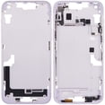 thumbnail image 1 of Replacement Mid-Frame Housing W/Power & Volume Button Compatible For iPhone 14 Plus(US)(Aftermarket +)(Purple), 1 of 8
