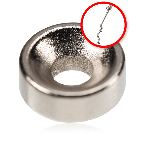 Replacement Mini Ring Magnetizer For Screwdrivers (10 Pack)