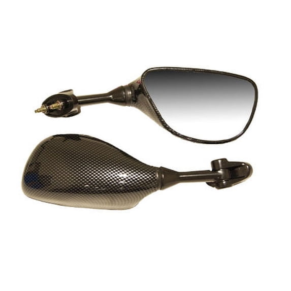 Replacement Mirror (Carbon Look) for Kawasaki 636 2003-2004 Right Side