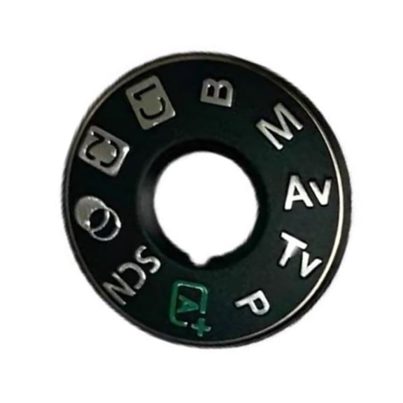 Replacement Mode Label Sticker for Canon EOS 90D Camera Easy-to-Read Functions, Easy Installation GUYUTING Spare Part