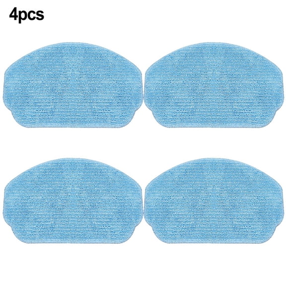 Replacement Mop Cloths For Kabum Smart 100 Robotic Vacuum Cleaner,Microfiber, Machine Washable, Reusable,For Floor Cleaning(4 PACK)