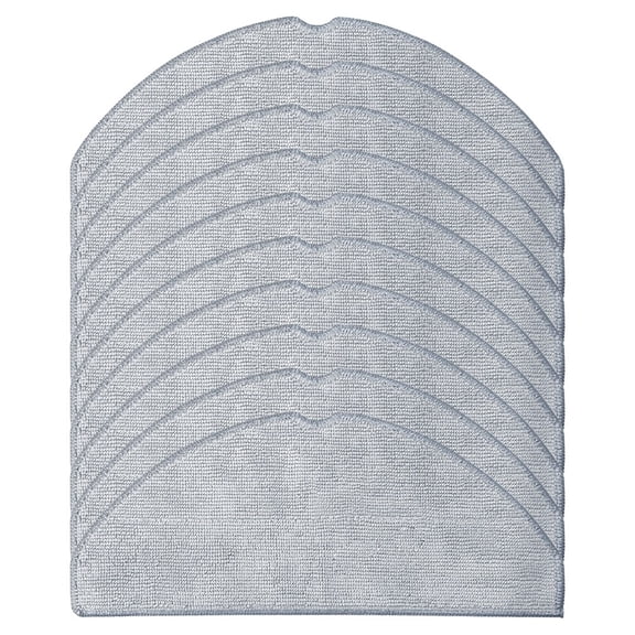 Replacement Mop Kits for MiWhole M9 Lite & For Eve RookS Robot Vacuums with Microfiber Pads in Various Quantities 10 PACK