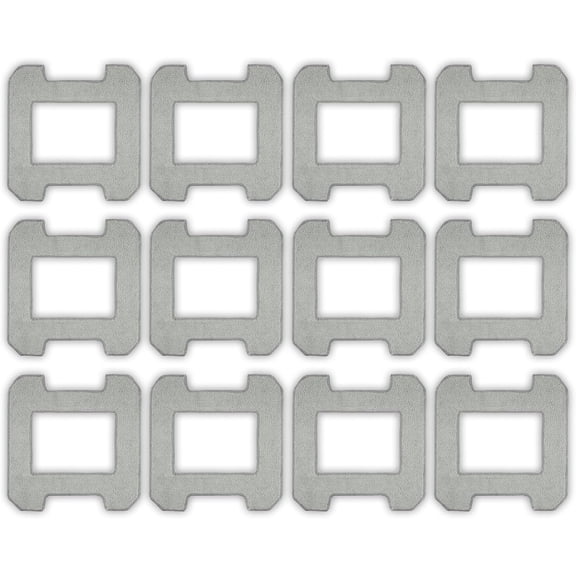 Replacement Mop Pads Compatible with ECOVACS Winbot W2 PRO PRO Omni W2 W1 Pro, Washable Microfiber Cleaning Cloths, 12 Pack