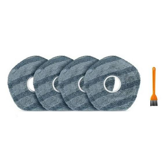 Replacement Mop Pads for Eufy X10 Pro and for Omni X9 Pro Robot Vacuum Cleaner,4/8 Pack,Microfiber Washable Spin Cleaning Accessories for Hard Floors and Carpets