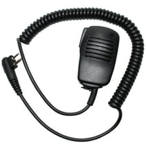Replacement Motorola CP200 Two-Way Radio Shoulder Speaker Microphone - Handheld Push-To-Talk (PTT) Mic For Motorola CP200