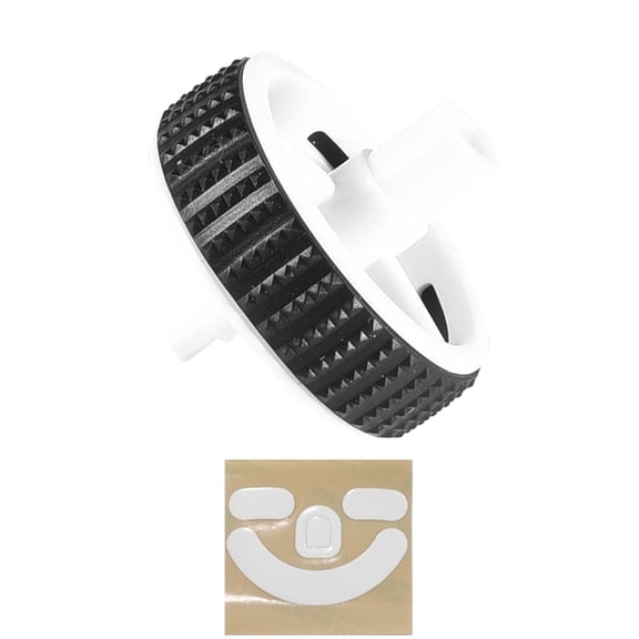 Replacement Mouse Scrolls Wheel with Glides Pad for V2Pro Mouse Smooth Operations