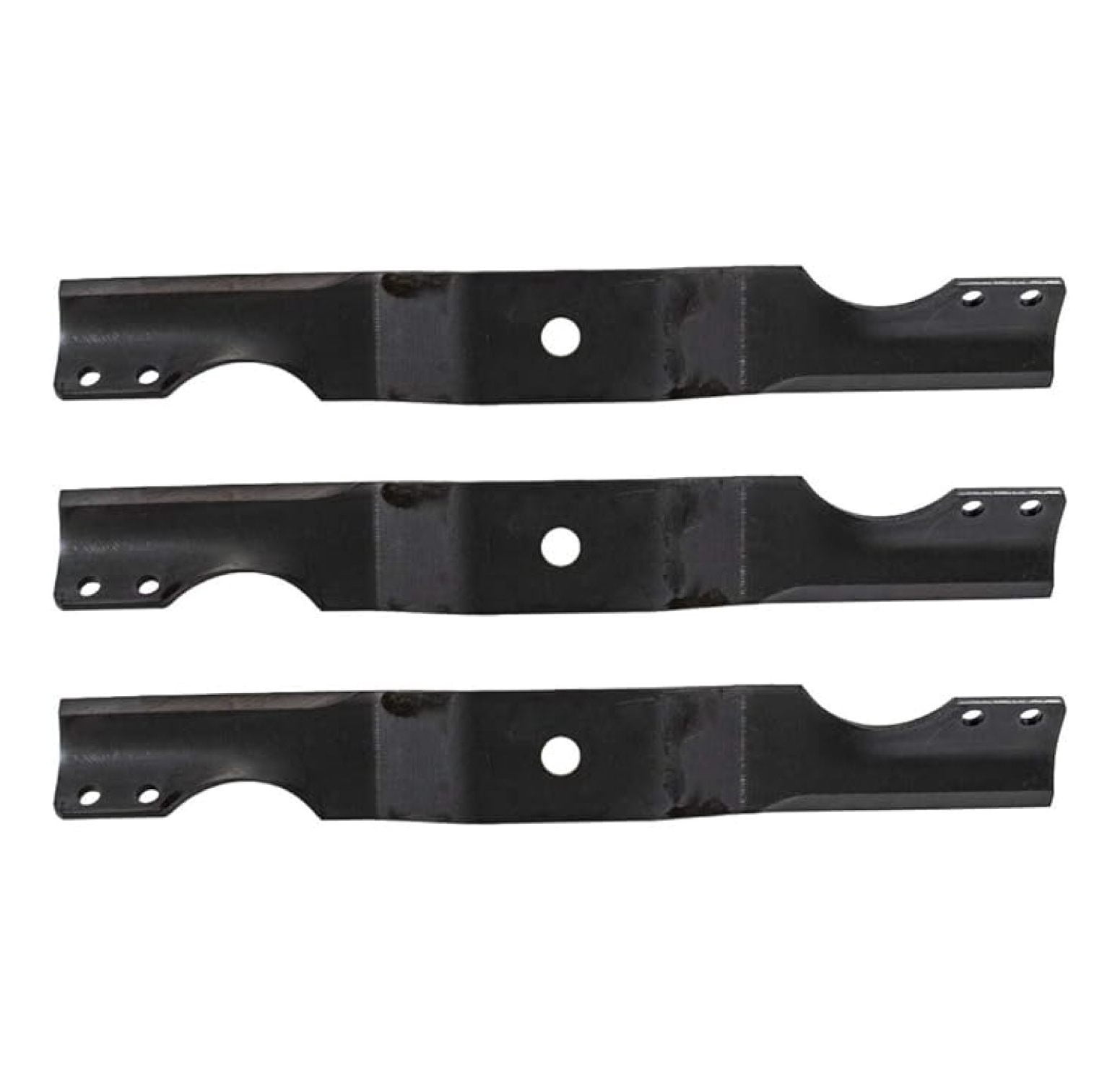 Replacement Mower Blades for 50" Deck, Heavy Duty Lawn Tractor Parts, 3-Pack
