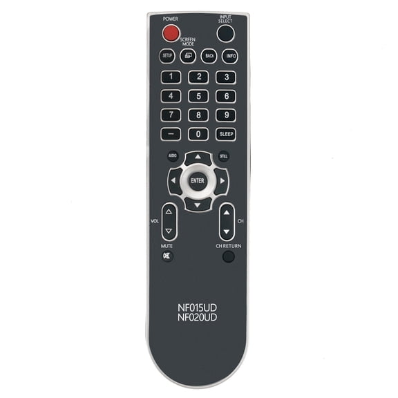 Replacement NF015UD NF020UD IR Remote Control for Sylvania LC320SSX LC321SS9B LC321SSX LC370SL8 LC370SS8 LC370SS8A LC370SS8M LC370SS8M2 RLC195SL9B