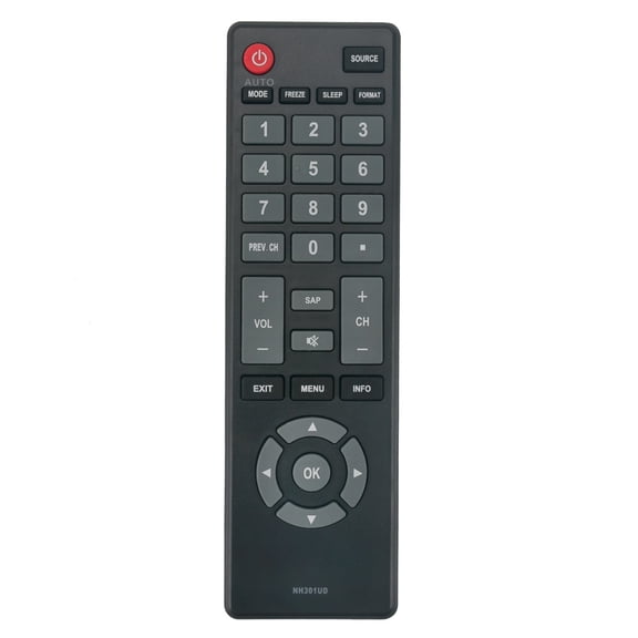 Replacement NH301UD IR Remote Control for Emerson TV LE260EM3 LE320EM3 LC391EM3 LC501EM3 LE190EM3 LE220EM3