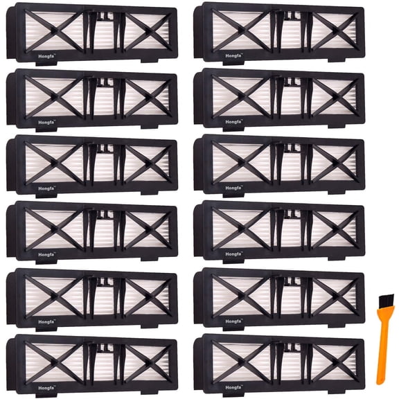 12Packs Replacement Botvac Filters for Neato D3 D5 70e,75,80,D80,D70