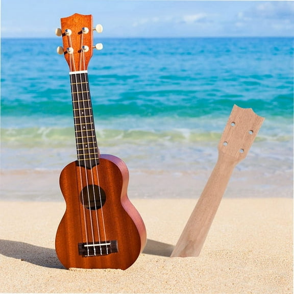 Replacement Neck for Ukulele Concert Luthier Parts Wooden Fingerboard Component