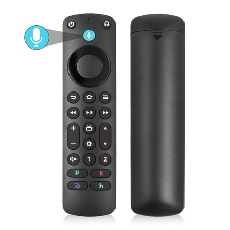 Replacement New Voice Remote Pro with Remote Finder, Customizable and Backlit Buttons Fit for Remote Pro Smart TVs Cube (1st/2nd/3rd Gen), Smart TV Stick (2nd/3rd Gen), Smart TV Stick 4K