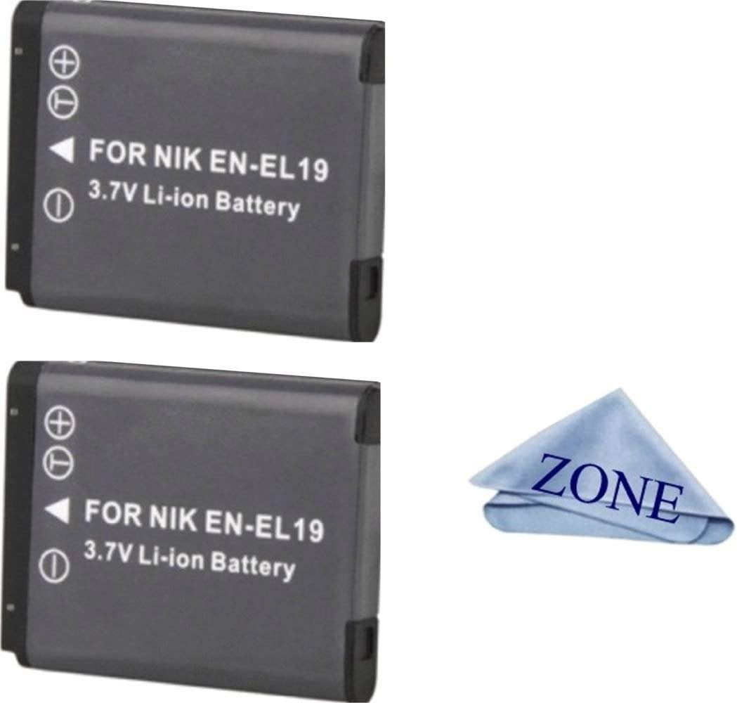 4x Battery-2 batteries de caméra pour Nikon Coolpix S2600 S2700 S3100 4x Battery-2 batteries de caméra pour Nikon Coolpix S2600 S2700 S3100