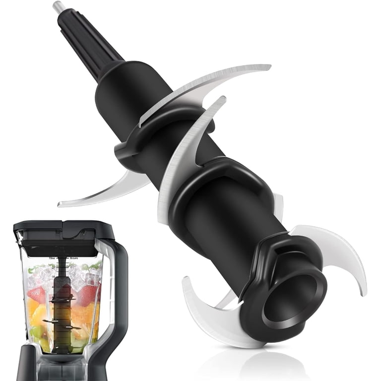 Ninja Replacement Blender Blade, 72 oz Pitcher, Black Stainless