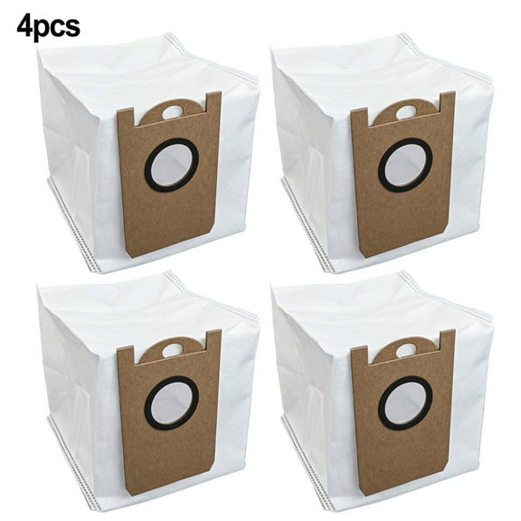Replacement Nonwoven Dust Bags For Robot Vacuum Cleaner, Efficient Debris And Dust Collection, Easy Install And Replace, Household Cleaning Essential Pack Of 4 For Long-Lasting Performance