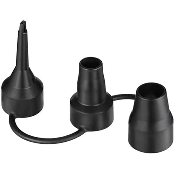 Replacement Nozzles Electric Air Pump 3 Sizes Head Plastic for Partial Bed, Mattress, Inflatable Pool Sofa, Camping Cushions, Toy, Balloons, Yoga Balls