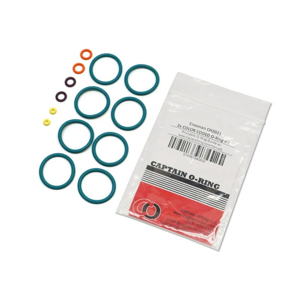 Replacement O-Ring Kit for Crosman Challenger CH2021 Air Rifle .177 Full 2X Color Coded Captain O-Ring Rebuild Kit