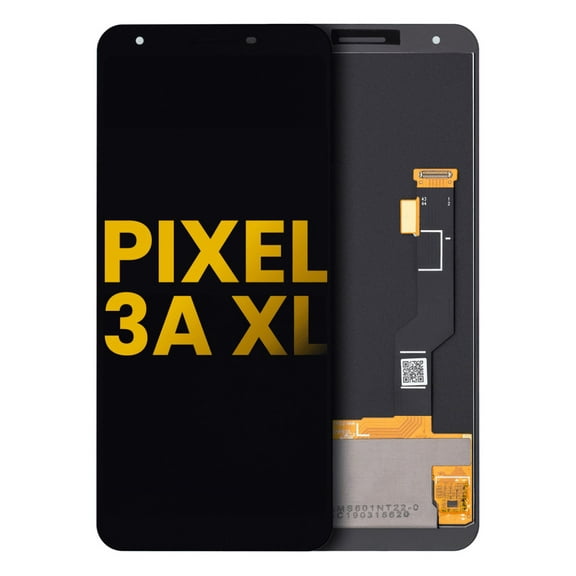 Replacement OEM Original LCD Display Touch Screen Digitizer Assembly Compatible With Google Pixel 3a XL - Black