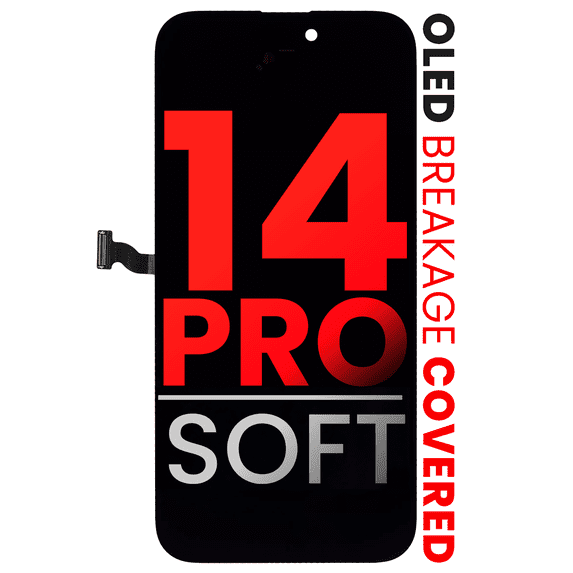 Replacement OLED Assembly Compatible For iPhone 14 Pro (Aftermarket Pro: XO7 Soft)