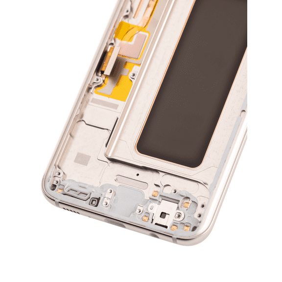 Replacement OLED Assembly With Frame Compatible For Samsung Galaxy S8 Plus (Aftermarket Plus) (Maple Gold)