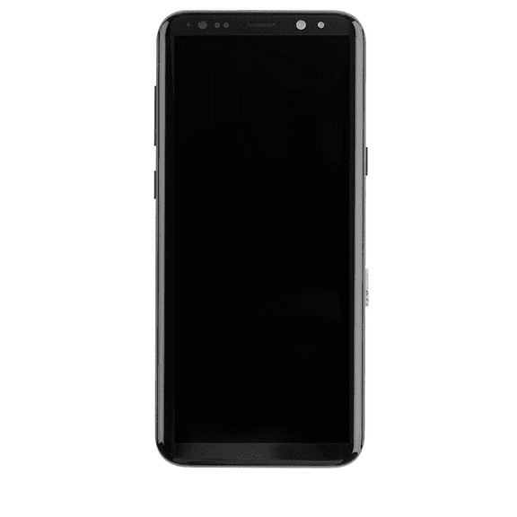 Replacement OLED Assembly With Frame Compatible For Samsung Galaxy S8 Plus (Service Pack) (Arctic Silver)