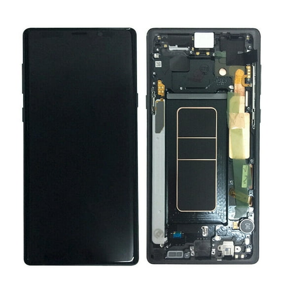 Replacement OLED Screen Digitizer Touch Screen Assembly With Frame For Samsung Galaxy Note 9 - Black