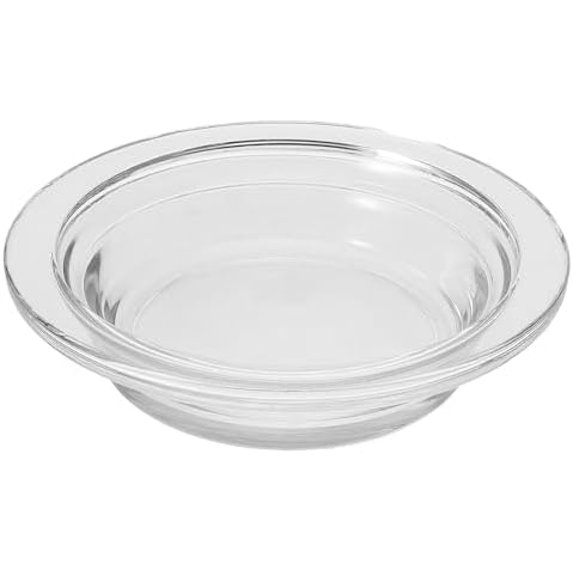 Replacement Oil Warmer Dish: 4.5in Aromatherapy Lamp Tray Wax Melt Liner Round Glass Oil Pan Heaters Dish Candle Warmer Bowl Plate Electric Lamp Wax Tray