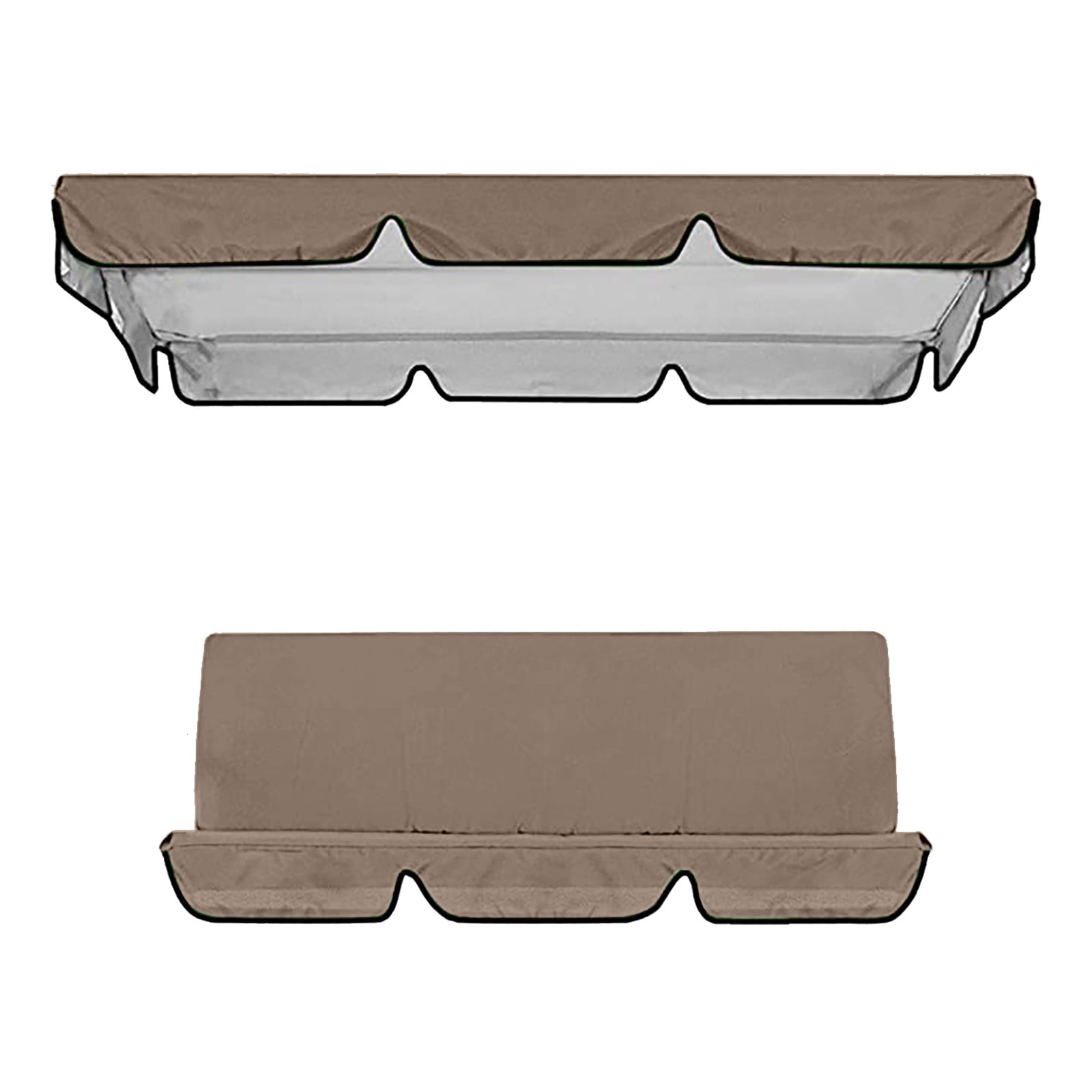 Replacement Outdoor Rain Ceiling Cover Cloth Courtyard Swing Cover